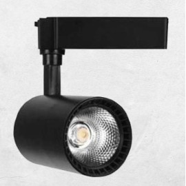LED рефлектор за на шина - црна 30 W