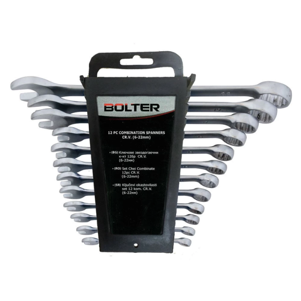 Bolter lt14735 set obrachesti kluchevi matirani 12 parchia 1032 mm