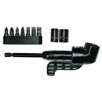 Bolter xg53667 agolen adapter za vintovrt so nastavci set od 10 parchia