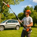 Daewoo daps260c teleskopska benzinska pila 254 sm 700w sechilo 25 sm 1