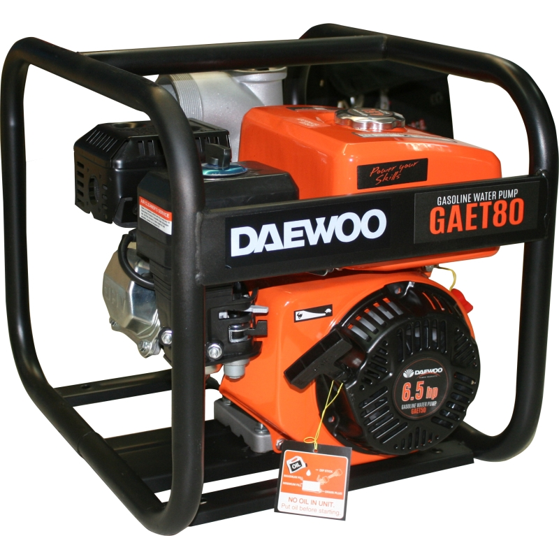 Daewoo gaet50 benzinska vodna pumpa 65 ks o50 mm 30 mchas