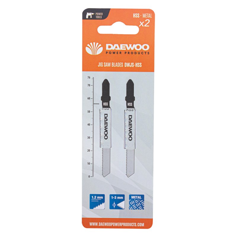 Dwjs hss set za ubodna pila 2 parchia hss