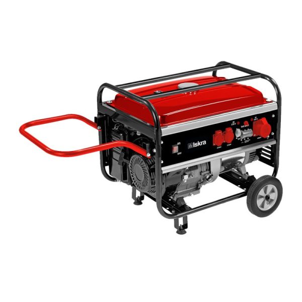 Iskra bld 5500 benzinski agregat 75 kw
