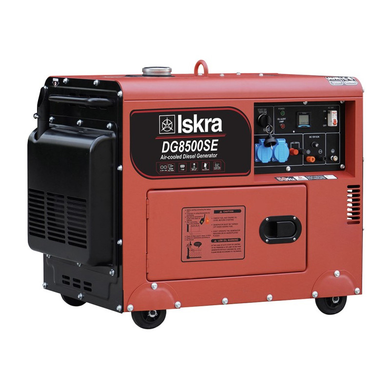 Iskra dg8500se dizel agregat 7 kw