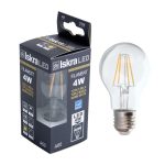 Iskra led svetilka a60 e27 4w filament