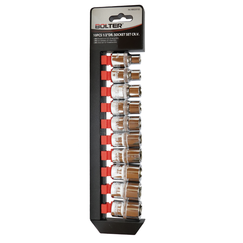 Xg53132 10 delen set 1 2 dr nasadni kluchevi crv