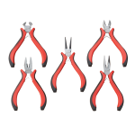 Xg53435 set od 5 mini kleshti