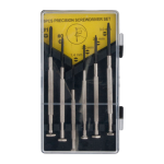 Xg53661 6 delen set precizni odvrtuvachi