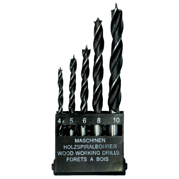 Xg53850 5 delen set burgii za drvo 4 5 6 8 10mm