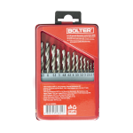 Xg53854 13 delen titaniumski set burgii