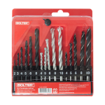 Xg53857 16 delen kombiniran set burgia