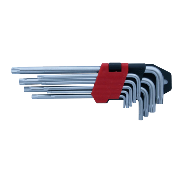 Xg54202 9 delen set dolgi torks kluchevi crv