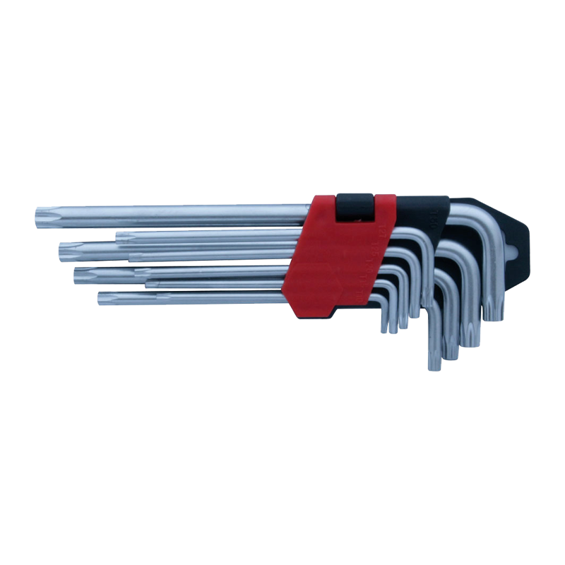 Xg54202 9 delen set dolgi torks kluchevi crv